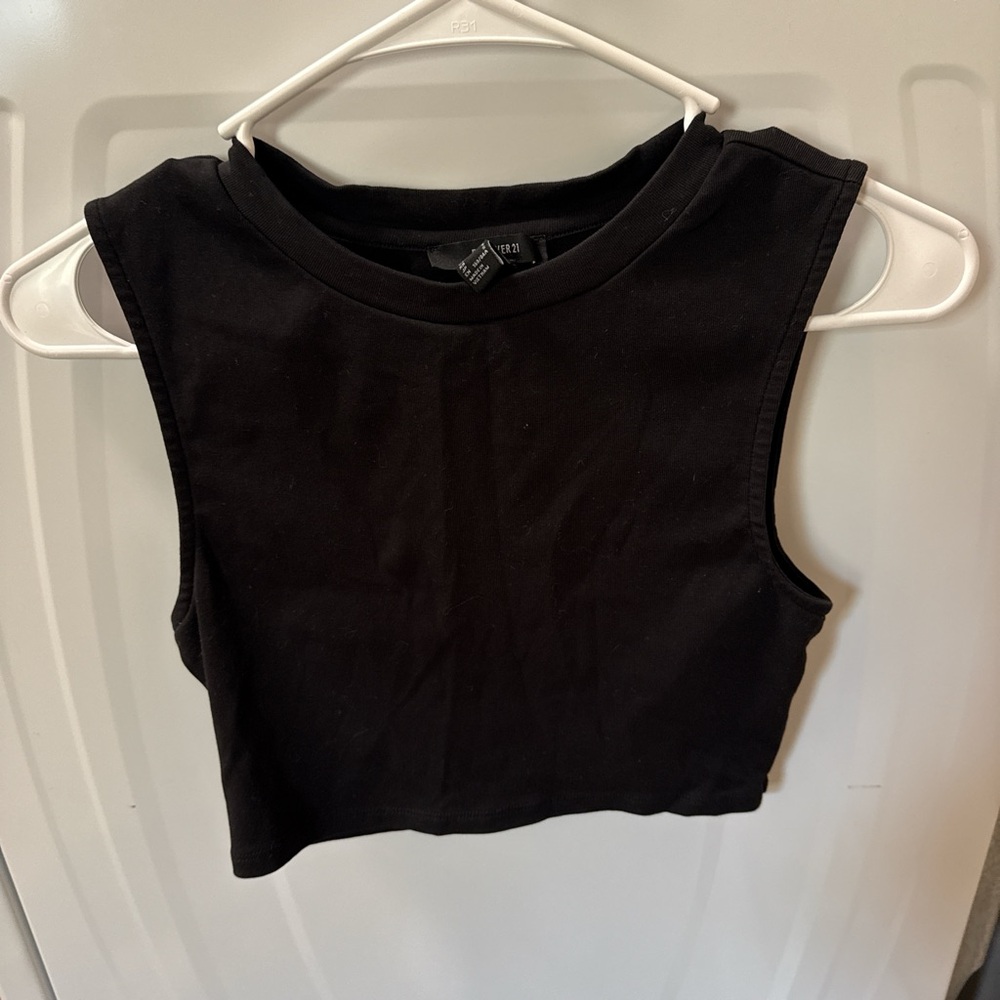 Forever 21 Black Tank Top